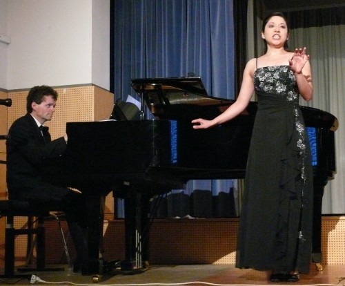 Die Solistin Laura Corrales