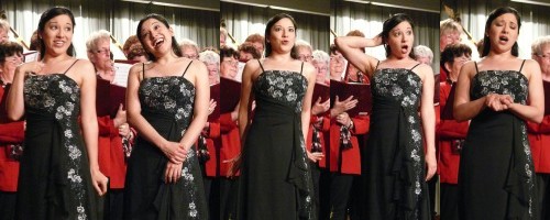 Die Sopranistin Laura Corrales